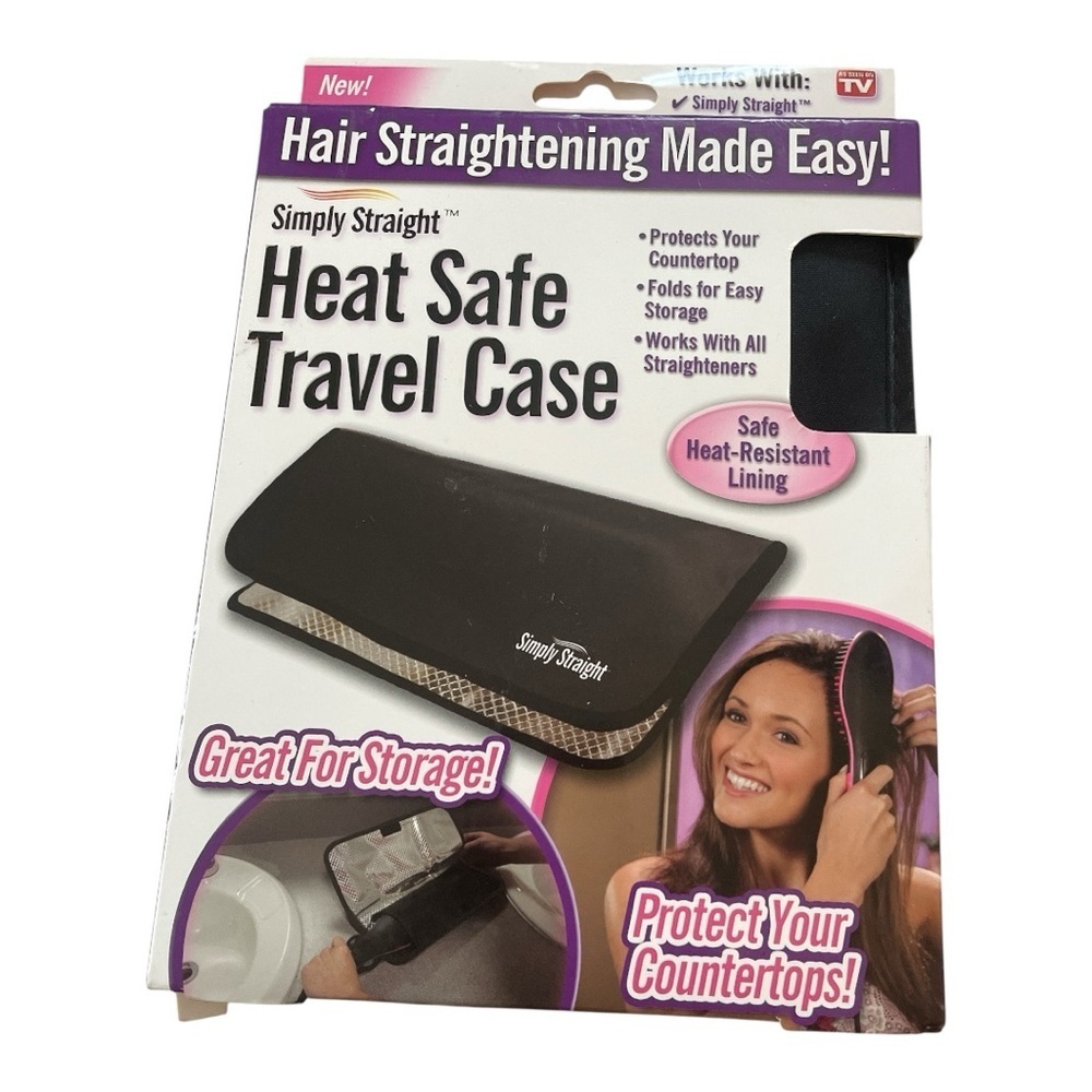 Heat Safe Travel Case Black